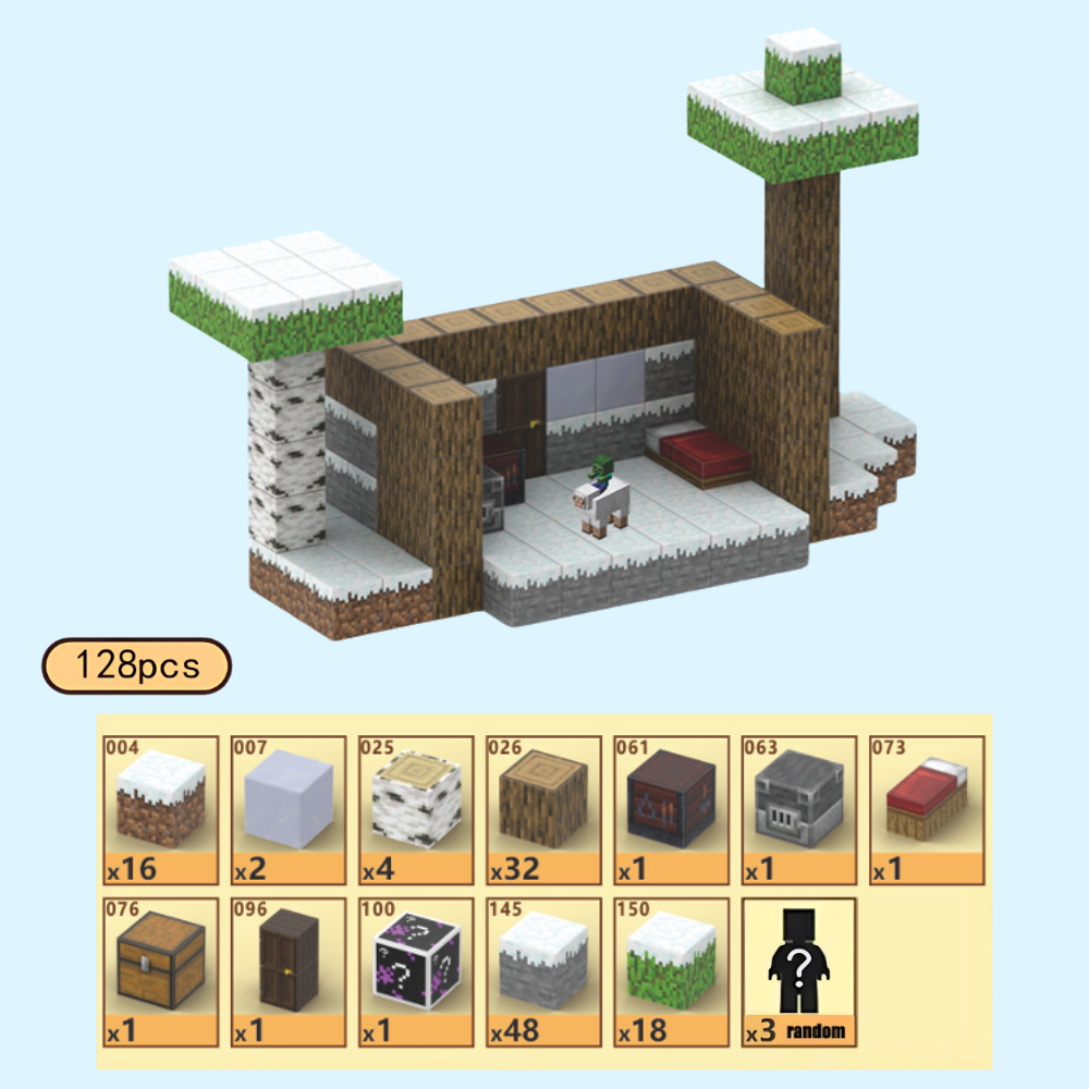 Venta™ Blocks - Snow Hut (128pcs) My Store