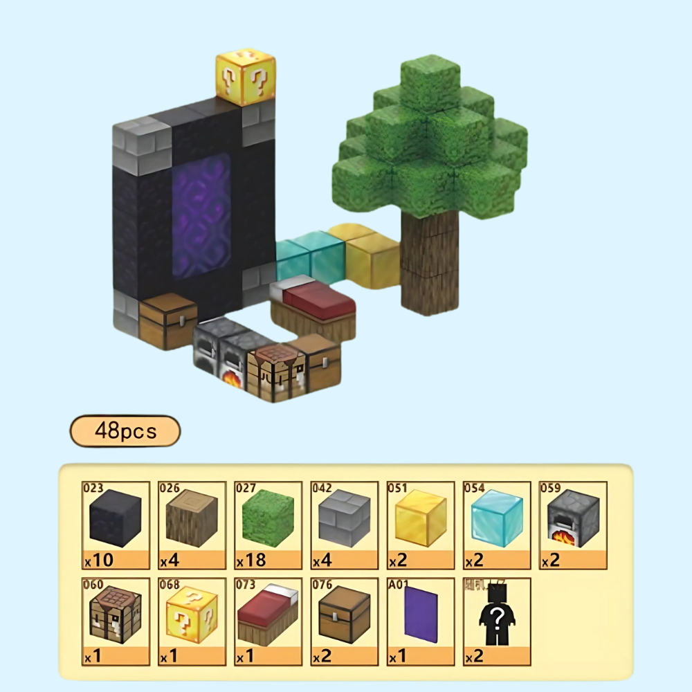 Venta™ Blocks - Nether Portal (48pcs) My Store
