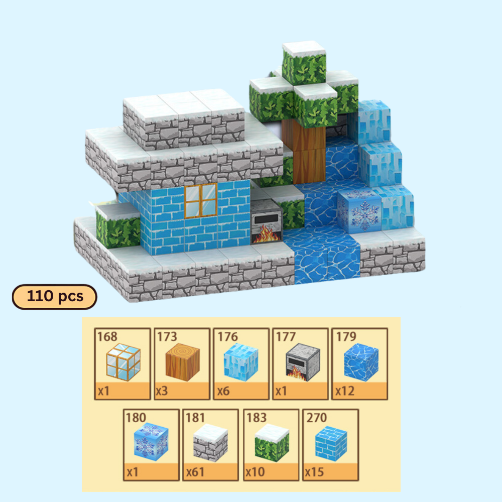 Venta™ Blocks - Ice & Snow House (110pcs) My Store