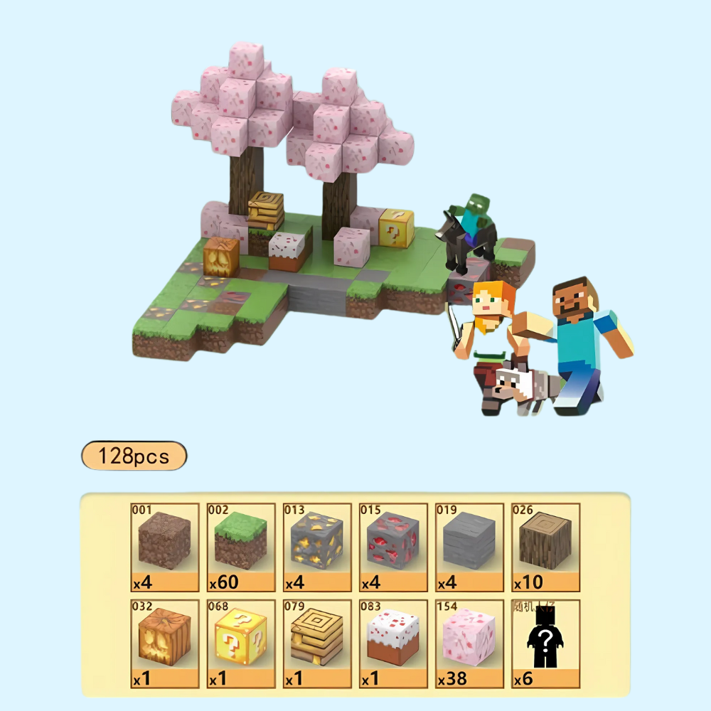 Venta™ Blocks - Sakura Edition (128pcs) My Store